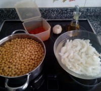 Potaje. Ingredientes