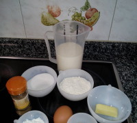 Leche Frita ingredientes